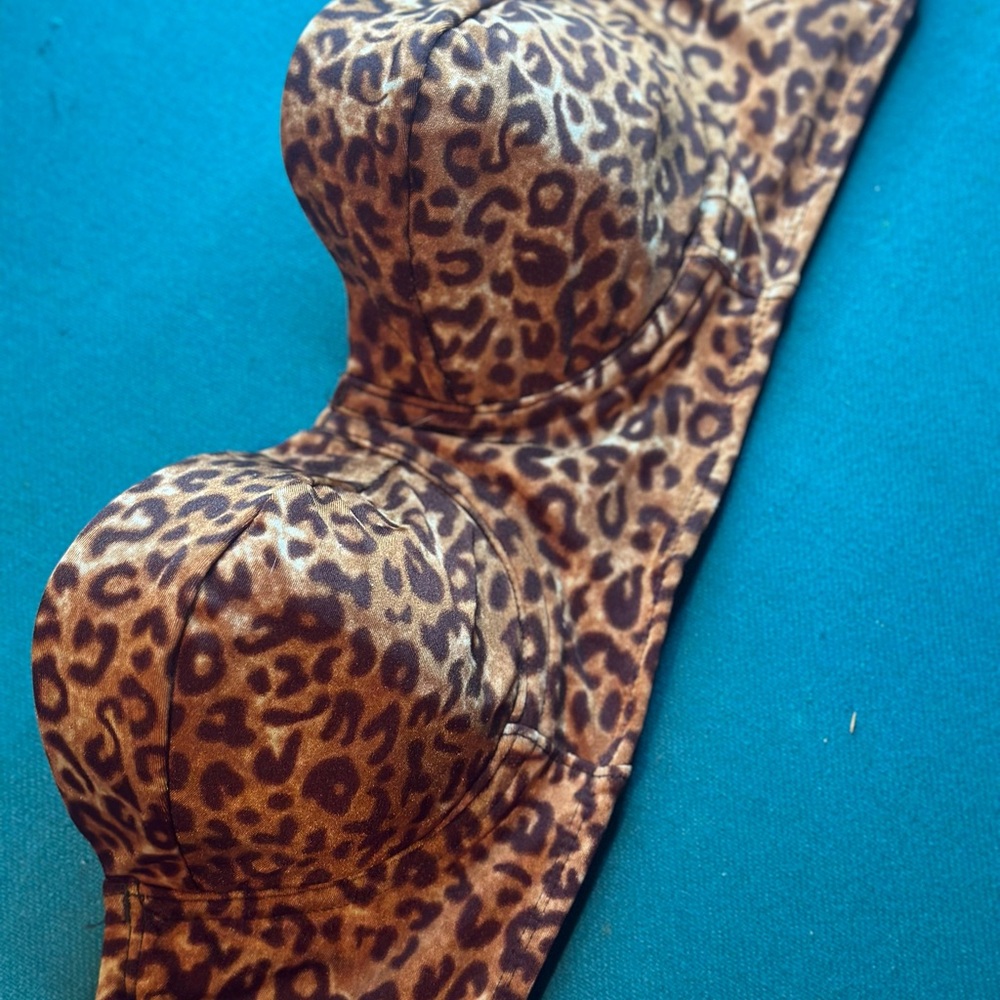 Leopard Print Sofia Vergara Swim top